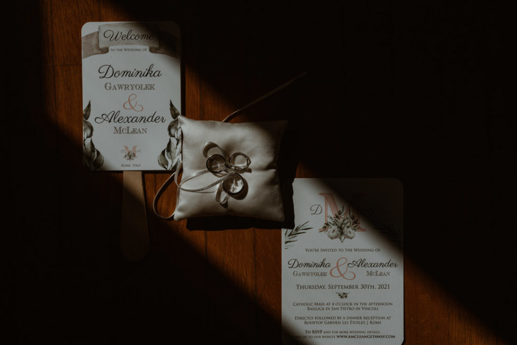 destination wedding in rome